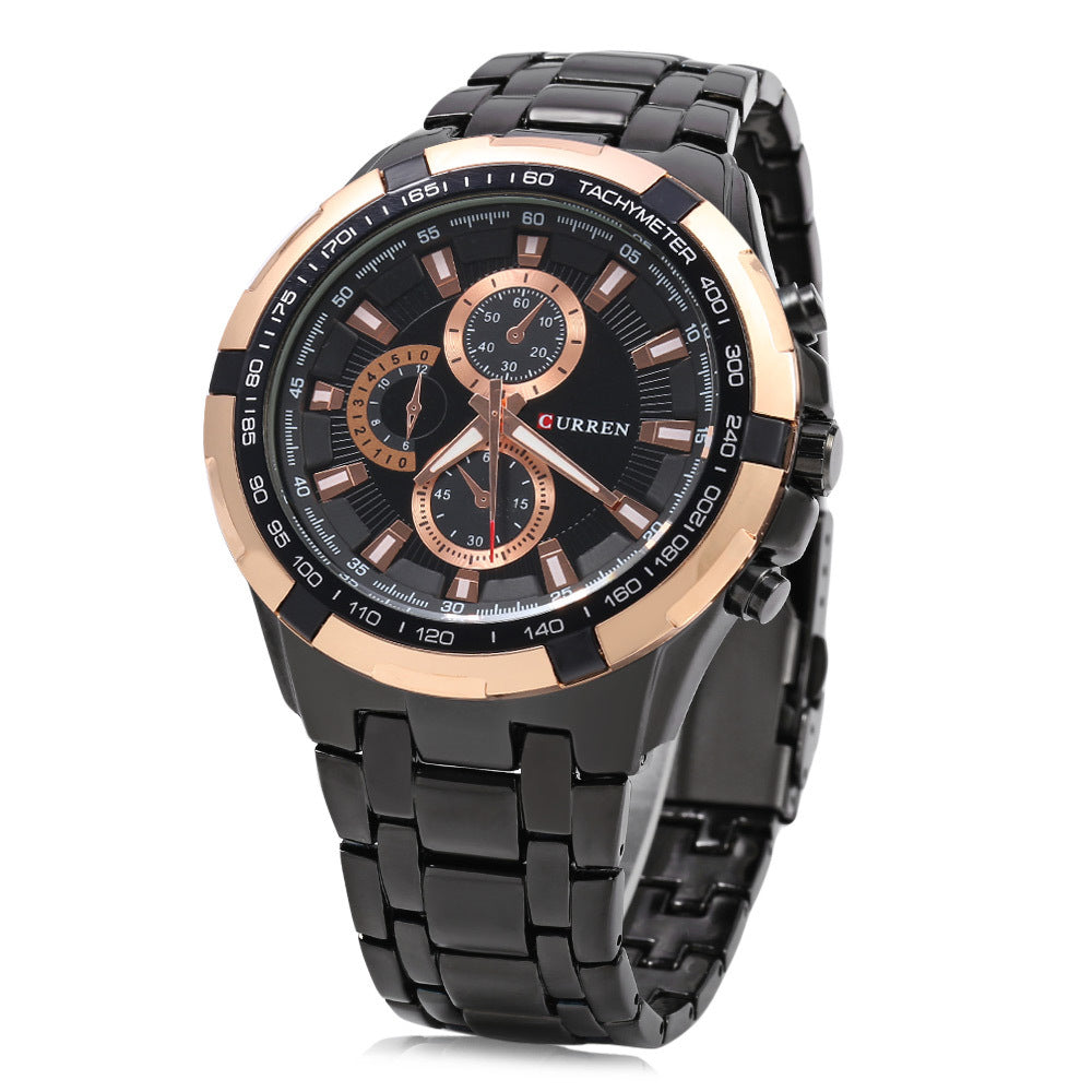 𝐂𝐮𝐫𝐫𝐞𝐧 𝐌𝐞𝐧’𝐬 𝐒𝐭𝐚𝐢𝐧𝐥𝐞𝐬𝐬 𝐒𝐭𝐞𝐞𝐥 𝐖𝐚𝐭𝐜𝐡